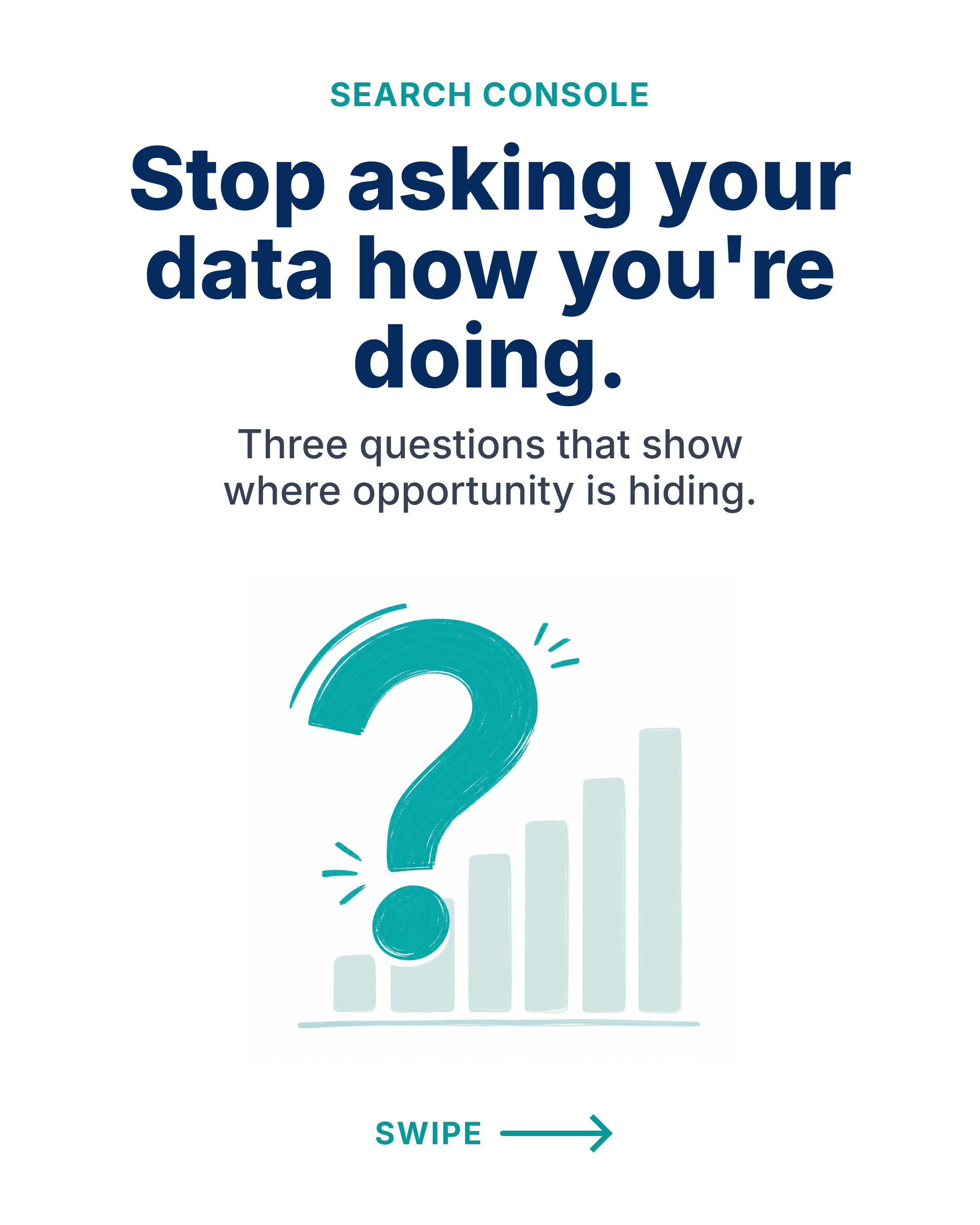 The 3 questions your website data should answer